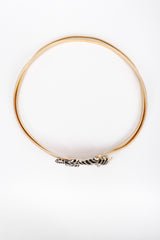 Recess Los Angeles Gay Boyer Gold Metal Striped Panther Belt