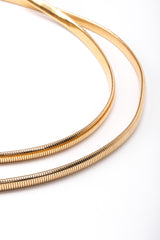 Recess Los Angeles Gay Boyer Gold Metal Striped Panther Belt