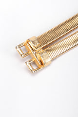 Recess Los Angeles Gay Boyer Gold Metal Striped Panther Belt