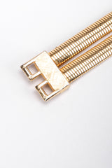 Recess Los Angeles Gay Boyer Gold Metal Striped Panther Belt