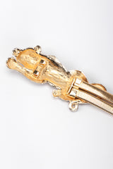 Recess Los Angeles Gay Boyer Gold Metal Striped Panther Belt