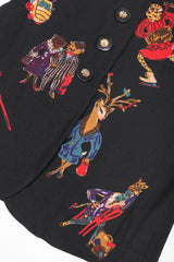 Recess Designer Consignment Vintage Gemma Kahng Uptown  Bengal Sleeve Jungle Jacket Los Angeles Resale