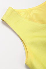 Recess Los Angeles Vintage Geno California Silk Tiki Rose Top & Skirt Set