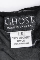 Recess Los Angeles Vintage Ghost 90s Sheer Velvet Burnout Slip Dress