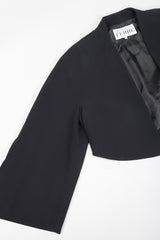 Recess Vintage Gianfranco Ferre Black Jacket on white background