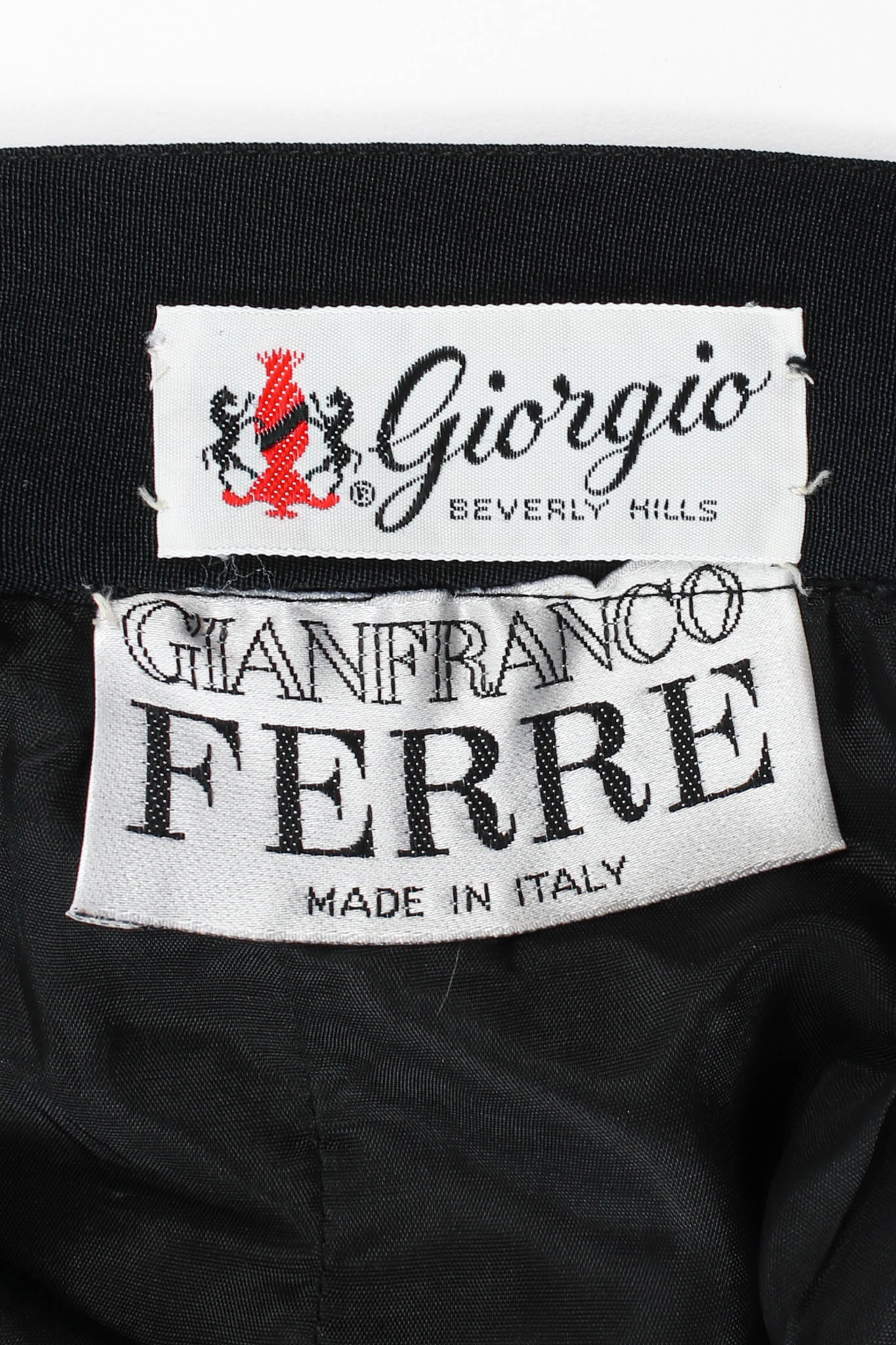 Vintage Gianfranco Ferre Bangle Cuff Blazer & Skirt Set tag @ Recess Los Angeles