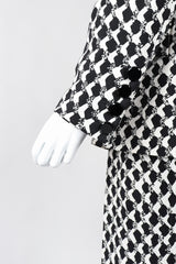 Recess Los Angeles Vintage Gianfranco Ferre Graphic Black And White Double Breasted Jacket Double Pleat Pants