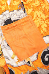 Recess Los Angeles Vintage Gianfranco Ferre Baroque Print Quilted Silk Jacket