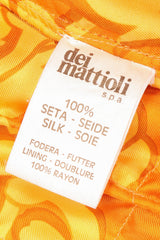 Recess Los Angeles Vintage Gianfranco Ferre Baroque Print Quilted Silk Jacket