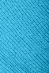 Recess Los Angeles Vintage Giancfranco Ferre Avant Garde Wrap Turquoise Short Jacket Hood Front Slit Leather Ties Fuzzy Lining Inner Quilting Puffy