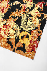 Recess Los Angeles Vintage Gianfranco Ferre Baroque Quilted Embroidered Skirt & Wrap Set
