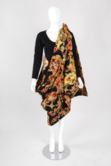 Recess Los Angeles Vintage Gianfranco Ferre Scoopneck Baroque Hip Bustle Top