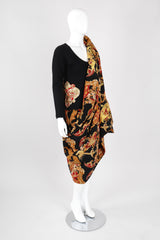 Recess Los Angeles Vintage Gianfranco Ferre Baroque Quilted Embroidered Skirt & Wrap Set