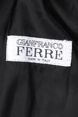 Recess Los Angeles Vintage Gianfranco Ferre Leather GoT Dragon Medallion Dress