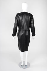 Recess Los Angeles Vintage Gianfranco Ferre Leather GoT Dragon Medallion Dress