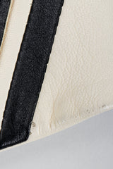 Leather Chevron Zebra Suit