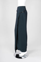 Recess Los Angeles Vintage Gianfranco Ferre Asymmetrical Wrap Trouser Skirt