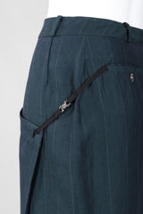 Recess Los Angeles Vintage Gianfranco Ferre Asymmetrical Wrap Trouser Skirt