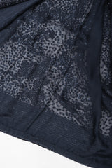 Recess Los Angeles Vintage Gianfranco Ferre Midnight Mini Sequin Chiffon Skirt