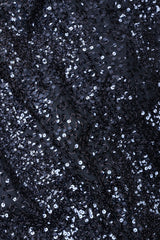 Recess Los Angeles Vintage Gianfranco Ferre Midnight Mini Sequin Chiffon Skirt
