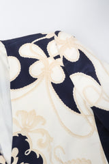 Recess Los Angeles Vintage Gianfranco Ferre Studio 0001 Baroque Rope Print Silk Jacket & Blouse Set