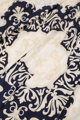 Recess Los Angeles Vintage Gianfranco Ferre Studio 0001 Baroque Rope Print Silk Jacket & Blouse Set