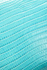 Recess Los Angeles Vintage Gianni Versace Lizard Frame Handle Bag