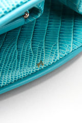 Recess Los Angeles Vintage Gianni Versace Lizard Frame Handle Bag