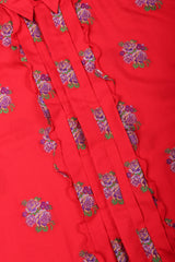 Recess Los Angeles Vintage Gianni Versace 90s Mens Colorblock Brocade Rose Shirt