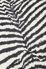 Recess Los Angeles Vintage Gino Paoli Leather Zebra Top