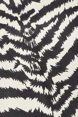 Recess Los Angeles Vintage Gino Paoli Leather Zebra Top