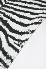 Recess Los Angeles Vintage Gino Paoli Leather Zebra Top