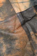 Recess Designer Consignment Vintage Gino Paoli Tie Dye Tissue Suede Jacket & Skirt Set Los Angeles Resale