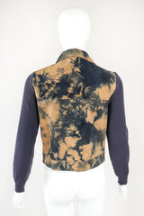 Recess Designer Consignment Vintage Gino Paoli Tie Dye Tissue Suede Jacket & Skirt Set Los Angeles Resale