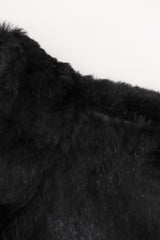 Vintage Giorgio Armani Floral Fur Jacket patch L HPS at Recess Los Angeles