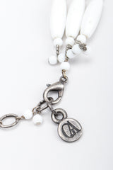 Recess Los Angeles Designer Consignment Vintage Giorgio Armani Layered Hot Chili Pepper Cornicello Cornetto Amulet Necklace