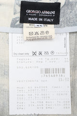 Recess Los Angeles Vintage Giorgio Armani Wool Silk River Chinoiserie Gauze Skirt