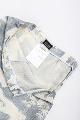 Recess Los Angeles Vintage Giorgio Armani Wool Silk River Chinoiserie Gauze Skirt