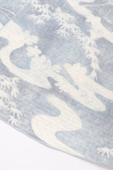 Recess Los Angeles Vintage Giorgio Armani Wool Silk River Chinoiserie Gauze Skirt