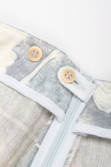 Recess Los Angeles Vintage Giorgio Armani Wool Silk River Chinoiserie Gauze Skirt