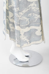 Recess Los Angeles Vintage Giorgio Armani Wool Silk River Chinoiserie Gauze Skirt