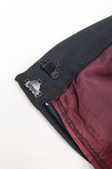 Recess Los Angeles Designer Consignment Vintage Gloria Sachs Silk Chiffon Blouse & Pleated Skirt Set