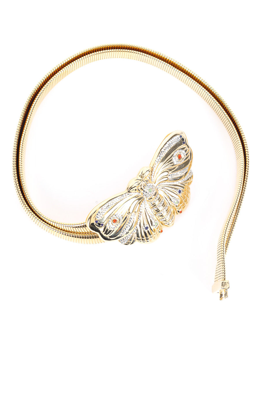 Jeweled butterfly belt by Judith Leiber Full View. @recessla
