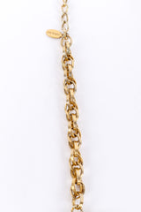 Disc necklace by Parklane chain close @recessla