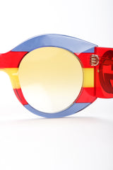 Recess Designer Consignment Gucci GG0177S Rounded Stripe Sunglasses Los Angeles Resale