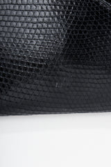 Vintage Gucci Lizard Leather Envelope Clutch Marking at Recess Los Angeles