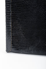 Vintage Gucci Lizard Leather Envelope Clutch Marks at Recess Los Angeles