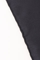 Recess Los Angeles Vintage Gucci Vittorio Accornero Black Flora Lily Spring Blossom Scarf