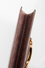 Vintage Gucci Grain Leather Shoulder Bag Accordion Bottom at Recess LA