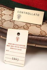 Recess Los Angeles Designer Consignment Vintage Gucci Monogram GG Tennis Racket Cover Case